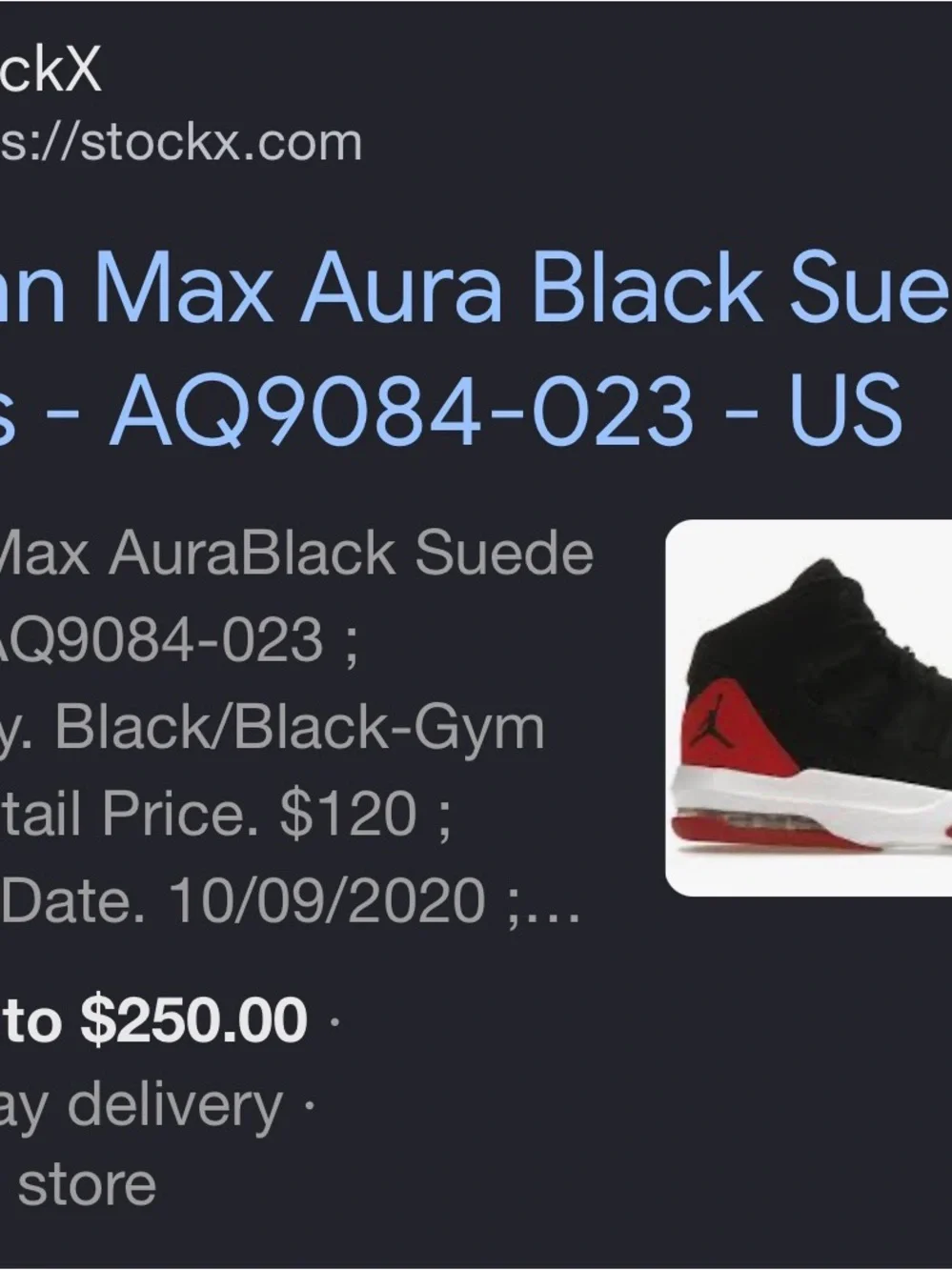 Men’s Jordan’s - Black and Red suede High-Top Basketball Sneakers
